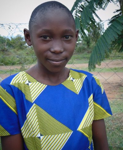 Click Quinter's picture to sponsor her - She is 8 years old, loves singing and wants to be a teacher.