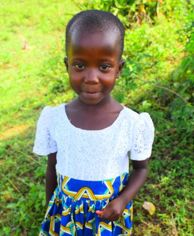 Click Faith's picture to sponsor her - She is 5 years old, loves to play and wants to be a teacher.