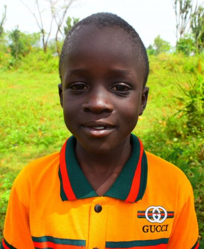 Click Hezron's picture to sponsor him - He is 7 years old, loves school, and wants to be a pilot.