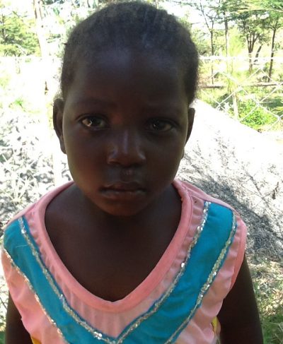 Click Carol's picture to sponsor her - She is 5 years old, and wants to be a pilot.