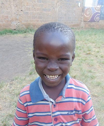 Click Evance's picture to sponsor him - He is 6 years old, loves drawing, and wants to be a teacher.