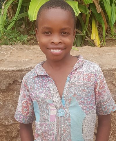 Click Baraka's picture to sponsor him - He is 10 years old, loves Swahili, and wants to be a soldier.