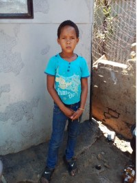 Click Kurlyn's picture to sponsor him - He is 11 years old, loves learning Afrikaans and wants to be a pilot.