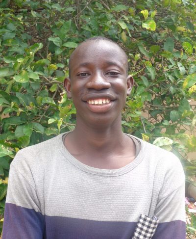 Click Baraka's picture to sponsor him - He is 18 years old, loves English, and wants to be a soldier.