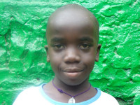 Click Emmanuel's picture to sponsor him - He is 7 years old, loves learning English, and wants to be a doctor.