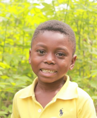 Click Mechak's picture to sponsor him - He is 7 years old, enjoys math and hopes to be a driver.