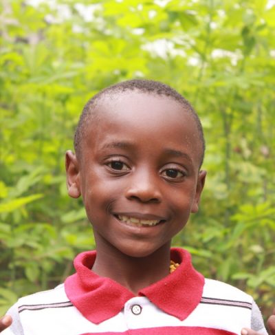 Click Winner's picture to sponsor him - He is 8 years old, enjoys learning to read in French and hopes to be a pastor.