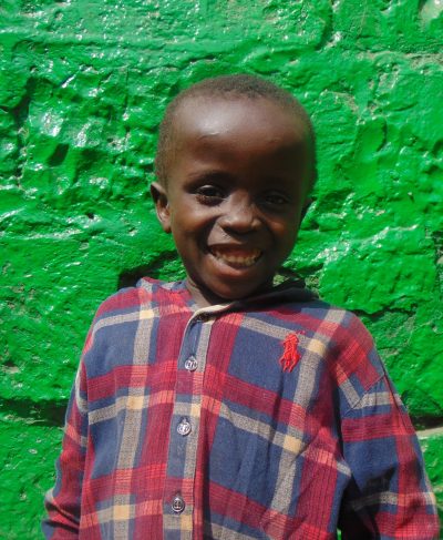 Click Gift's picture to sponsor him - He is 6 years old, enjoys math and hopes to be a doctor.