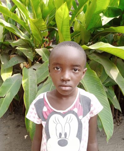 Click Merveille's picture to sponsor her - She is 8 years old, likes playing and wants to be a teacher.