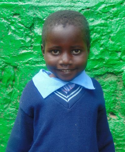 Click Trizer's picture to sponsor her - She is 5 years old, enjoys drawing and hopes to be a teacher.