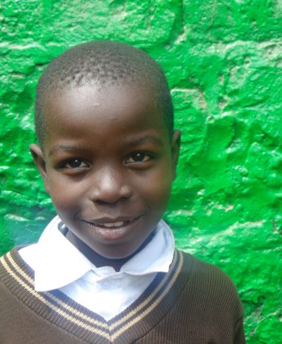 Click Walter's picture to sponsor him - He is 8 years old, enjoys art and hopes to be a driver.