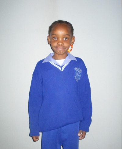 Click Amber's picture to sponsor her - She is 7 years old, loves Afrikaans, and wants to be a teacher.