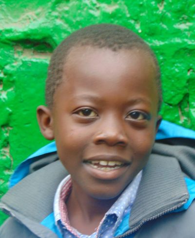 Click Bernard's picture to sponsor him - He is 7 years old, enjoys drawing and hopes to be a teacher.