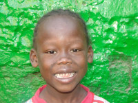 Click Blessing's picture to sponsor her - She is 7 years old, enjoys the food at the CarePoint and hopes to be a doctor.