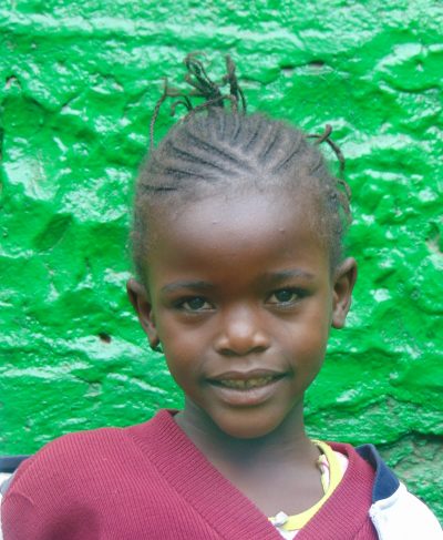Click Rufina's picture to sponsor her - She is 8 years old, enjoys drawing and hopes to be a teacher.